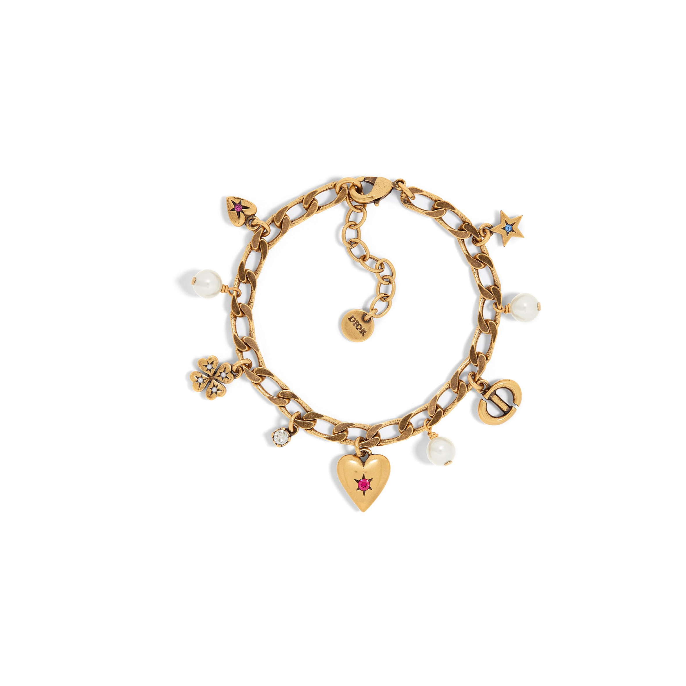 DIOR LUCKY CHARMS BRACELET B2484WOMCY_D09X